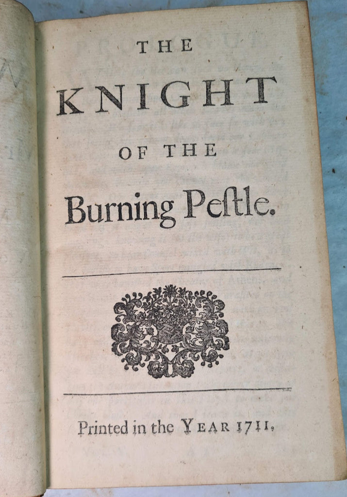 The Works Of Francis Beaumont And John Fletcher, 7 Volumes, Printed 1711.