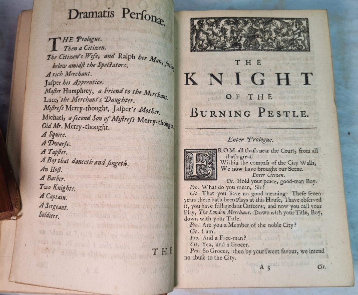 The Works Of Francis Beaumont And John Fletcher, 7 Volumes, Printed 1711.