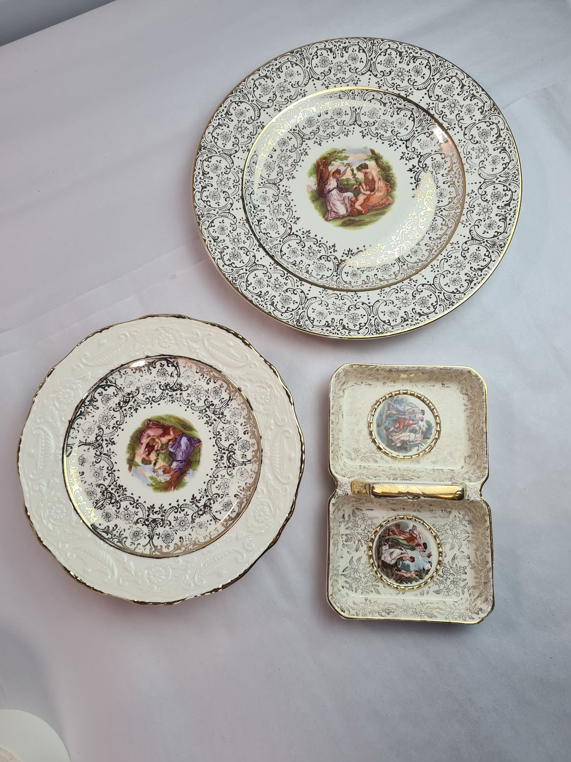 Assortment of Porcelain from AdamAntiques, Homer Laughlin, Triumph American Limoges, Lafayette China, Empire Ware