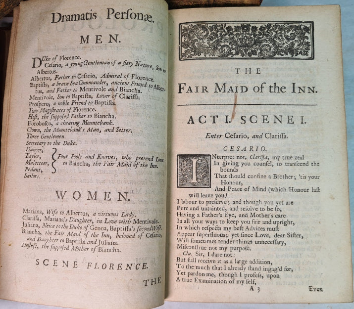 The Works Of Francis Beaumont And John Fletcher, 7 Volumes, Printed 1711.