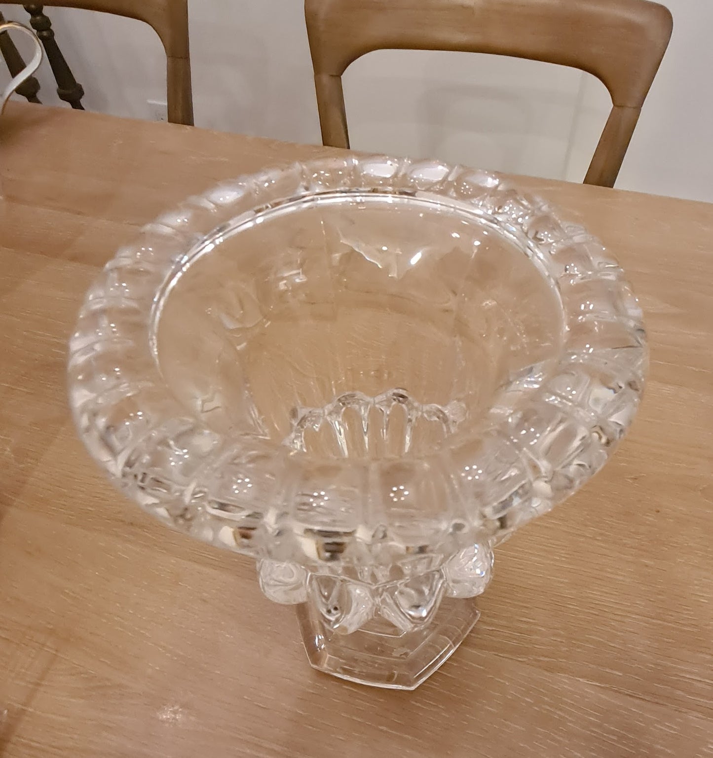 Incredible Antique French Crystal Urn