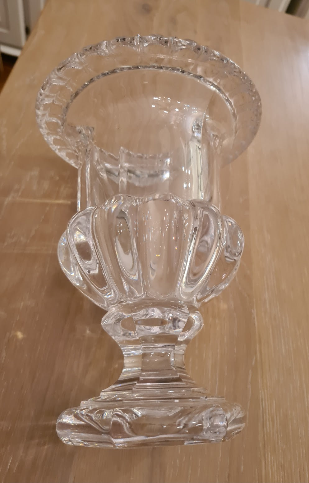 Incredible Antique French Crystal Urn