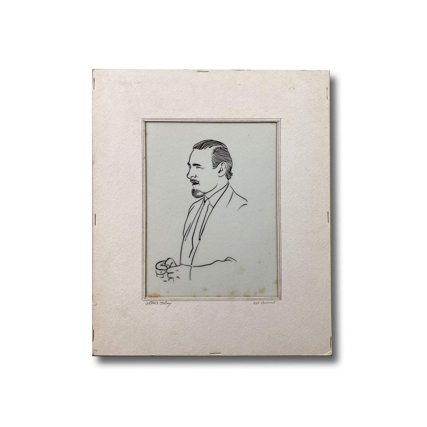 Alton Tobey - Self Portrait