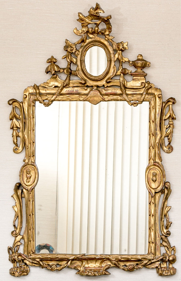 Stunning 18th Century Ornate Gilt Finished Mirror