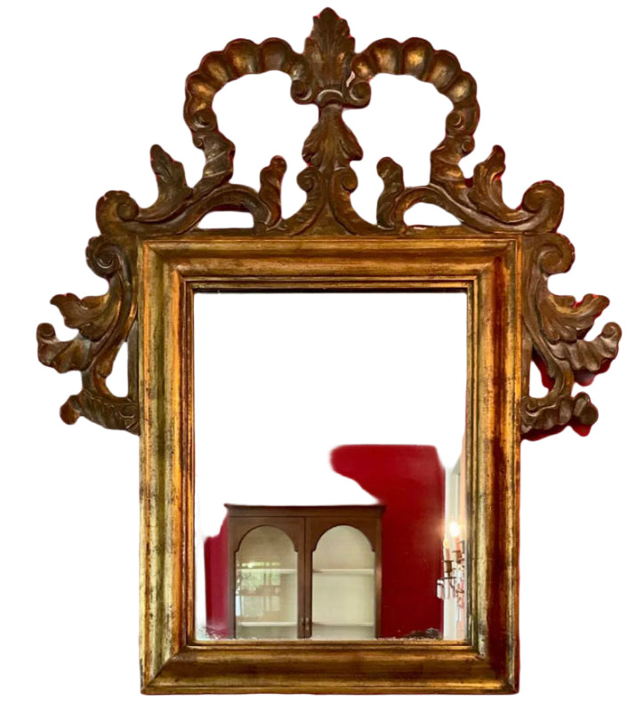Fabulous Baroque Style Gold Framed Mirror
