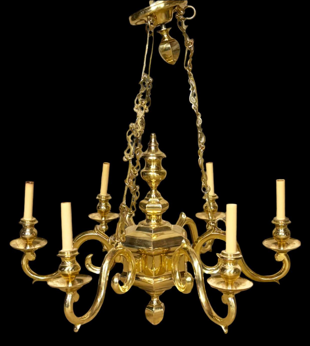 Beautiful and Elegant Brass Chandelier