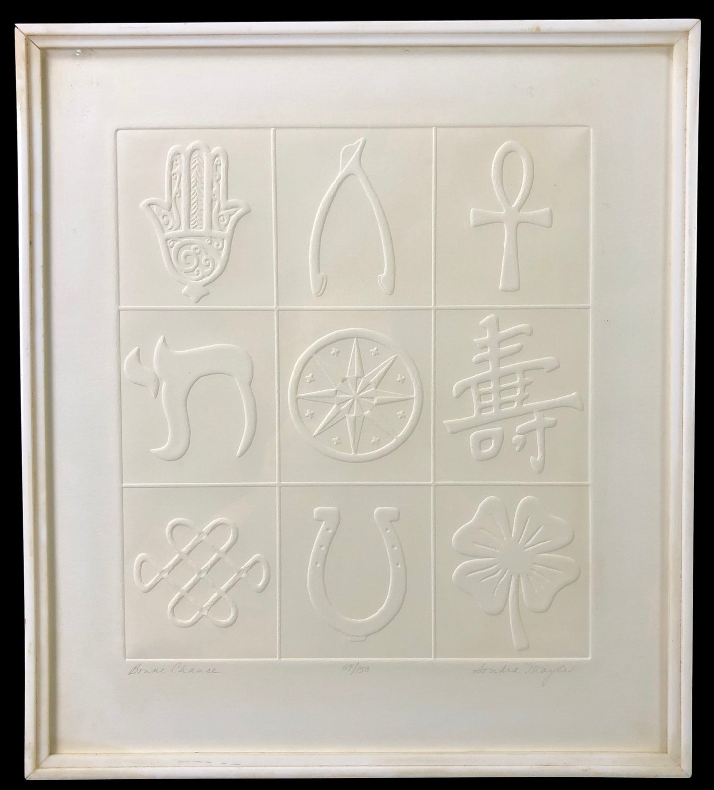 Intaglio Etching by Sondra Mayer (American, 1933-2021)