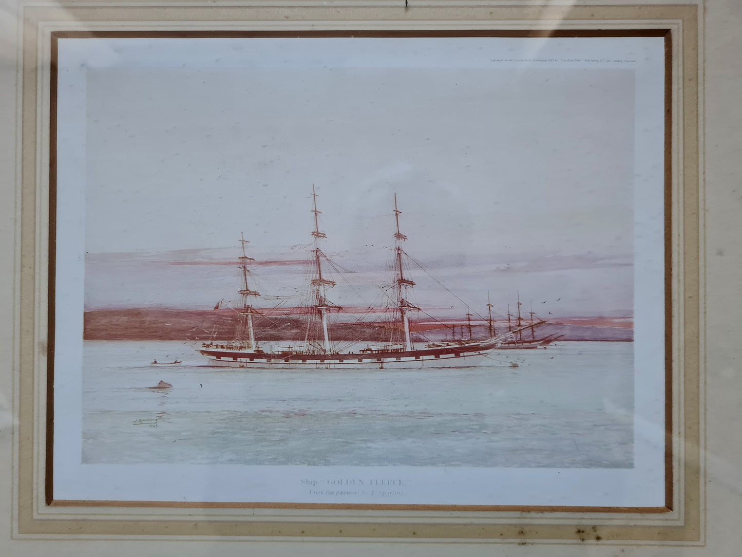 "Golden Fleece", print from Jack Spurling painting