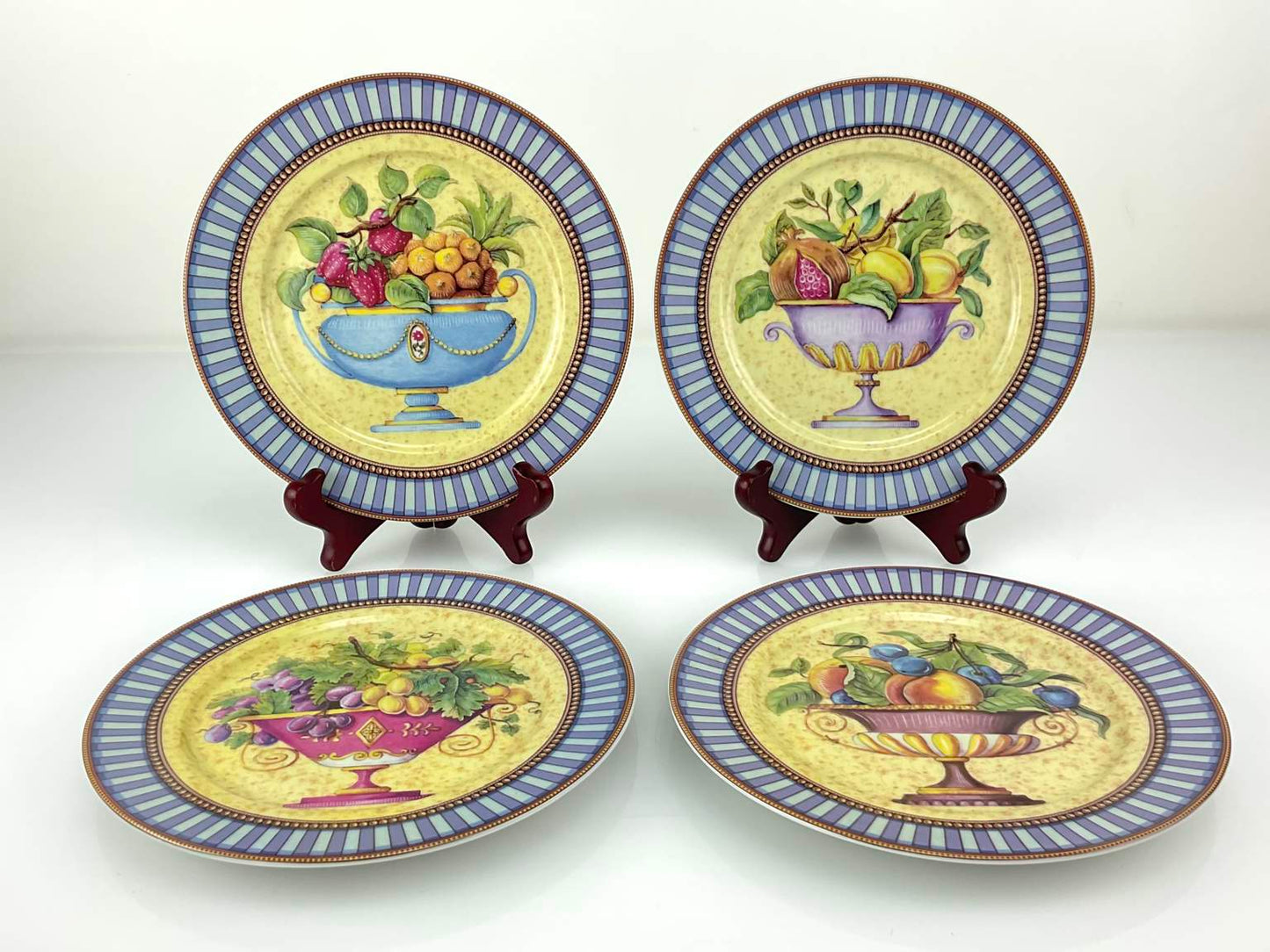 St. Martin Limoge Plates - Set of 4