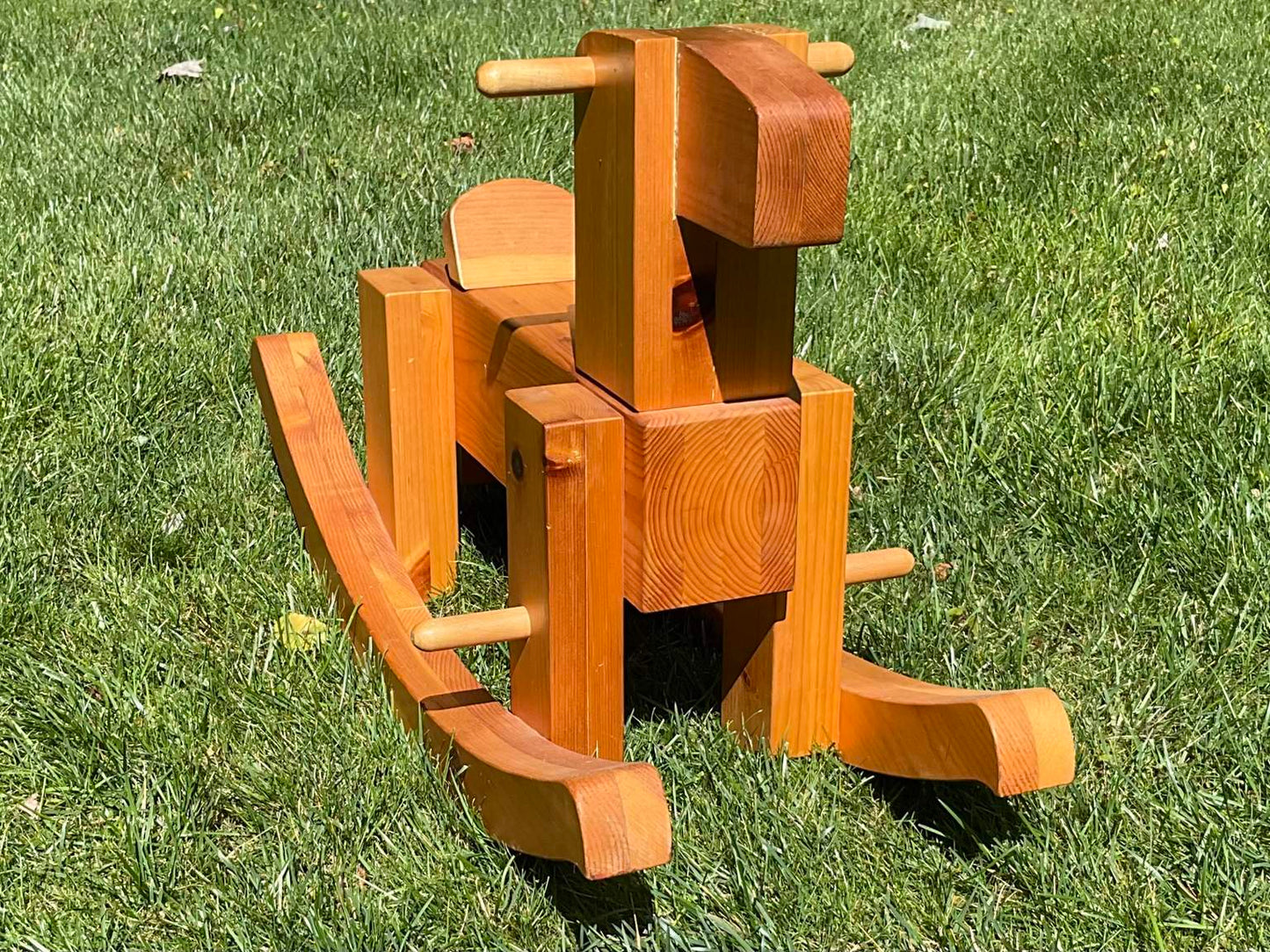 Hand Made Child’s Wooden Rocking Horse