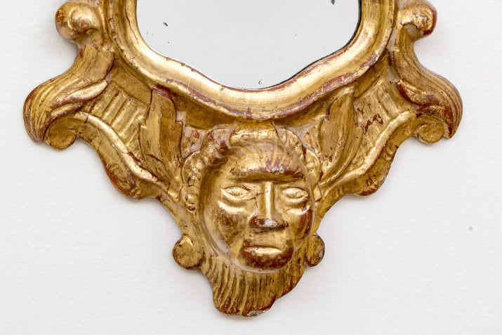 Ornate Rococo Style Gilt Finished Mirror