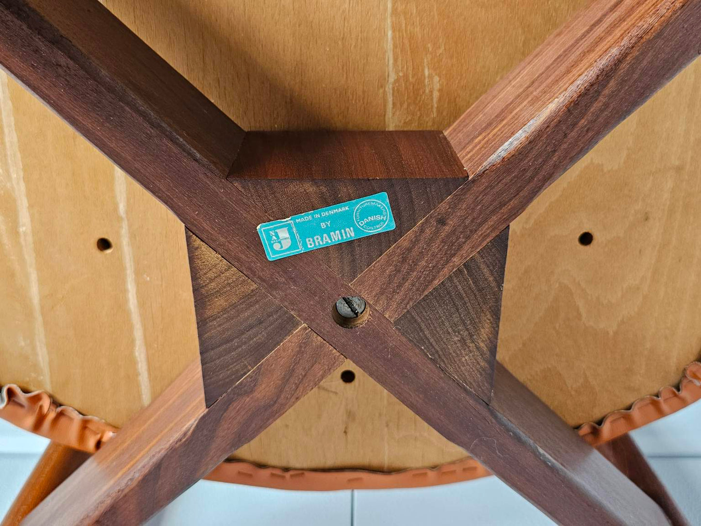 H W Klein for Bramin Denmark Solid Teak Side Chair