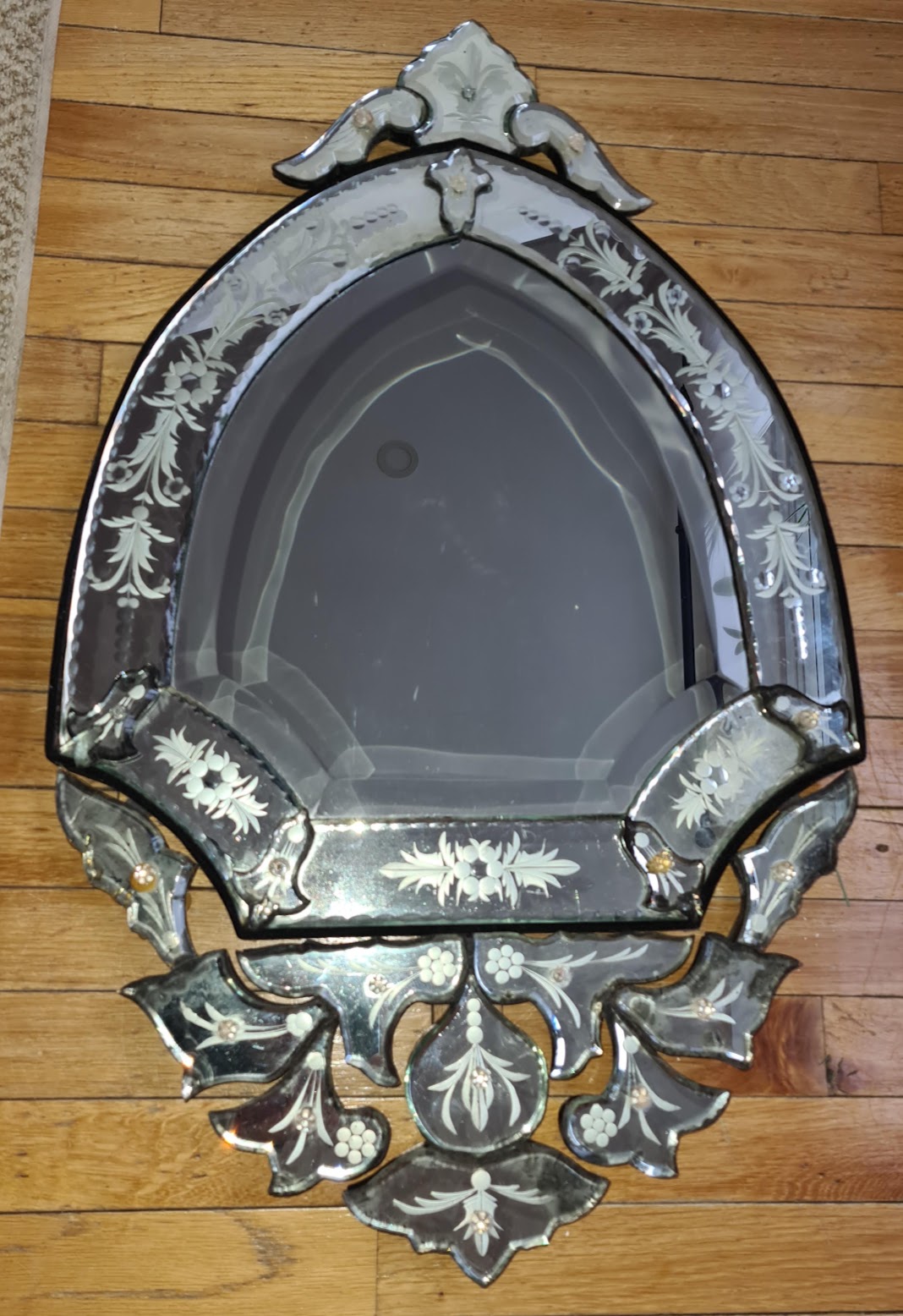 Fabulous Antique Venetian Mirror