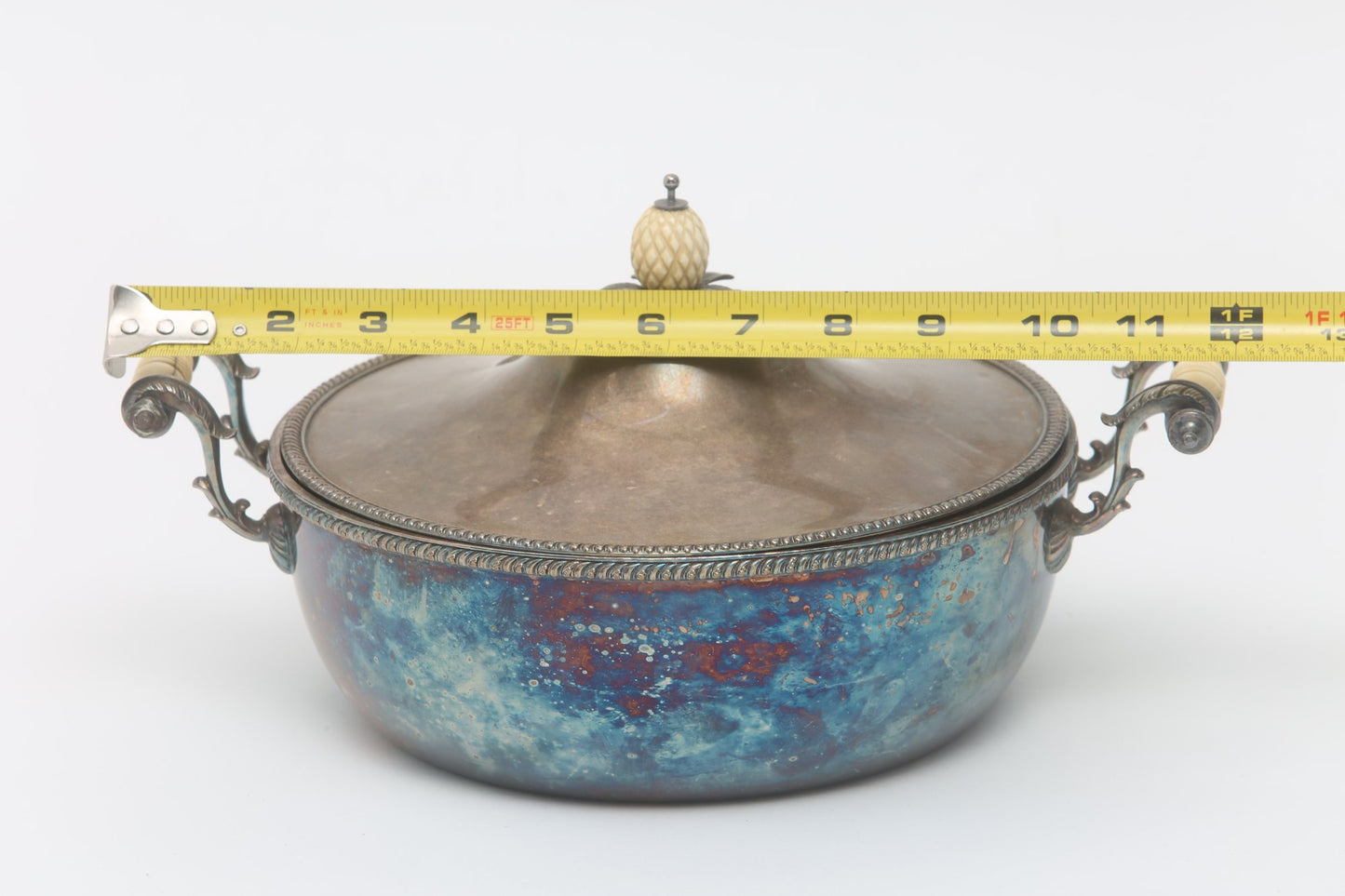 Art Deco Silver Plated Covered Dish