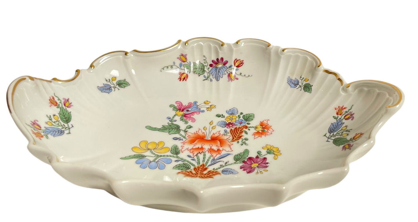 Vintage Richard Genori "Riviera" Porcelain Oval Bowl