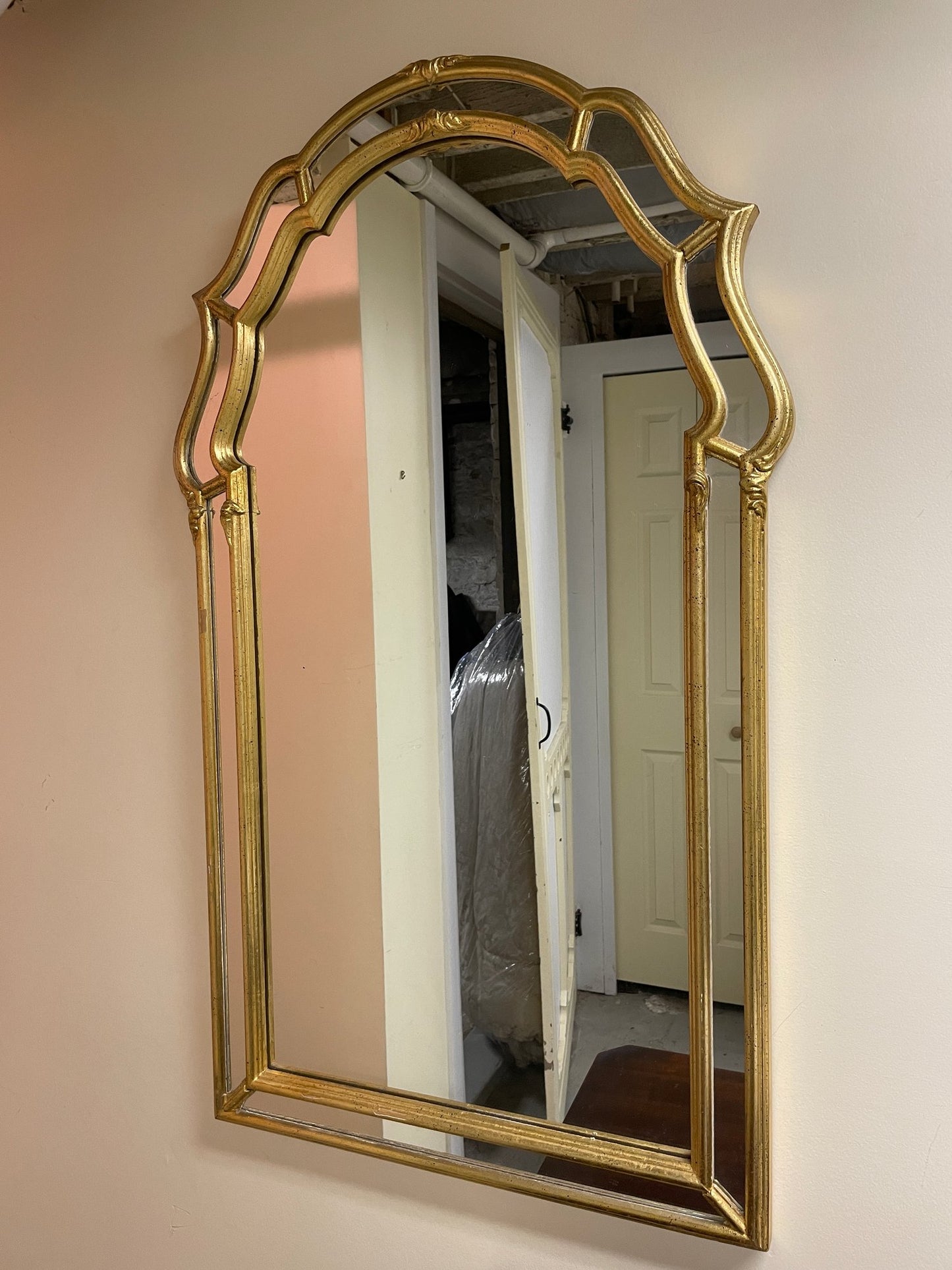 Ornate Mirror In A Gilt Frame