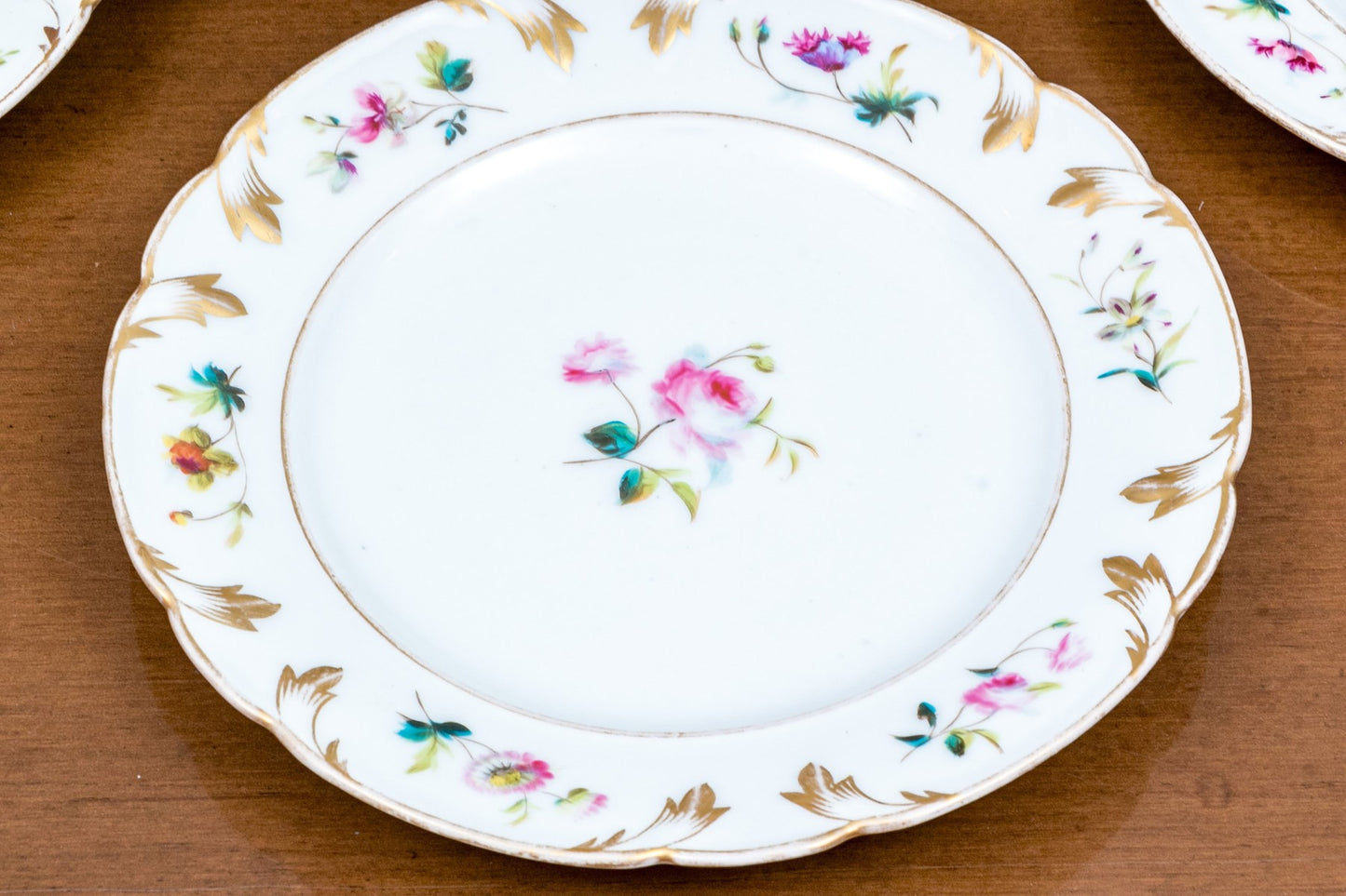 Collection Of Six Pieces Of Antique Paris Porcelain, Late 19th C.