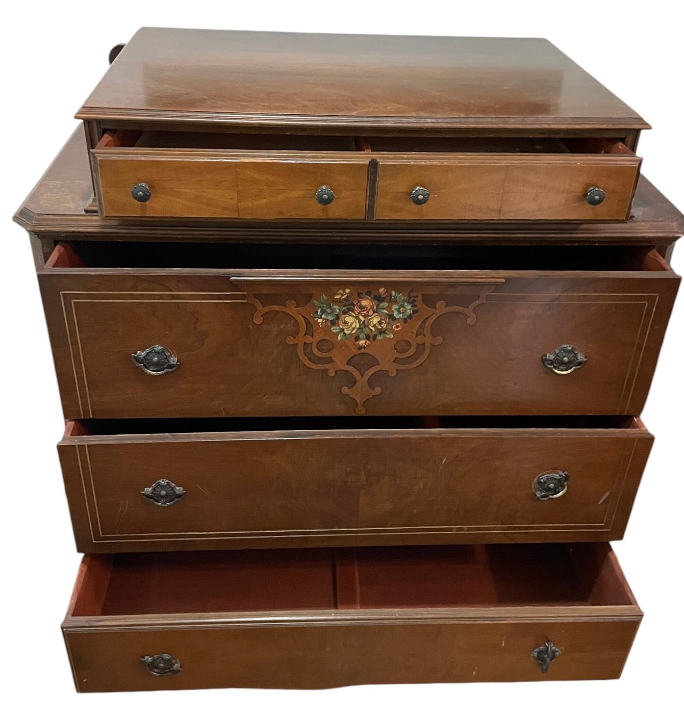 Antique Gentleman's Dresser -White Furniture Co..