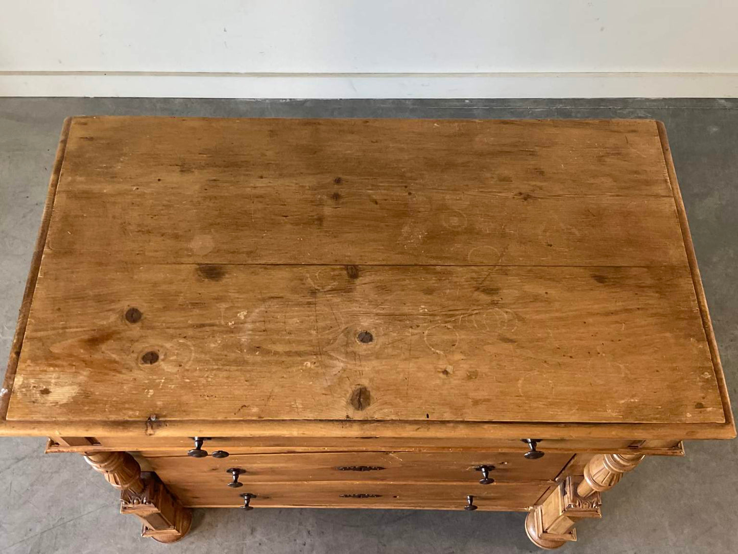 Vintage Pine Chest of Drawers