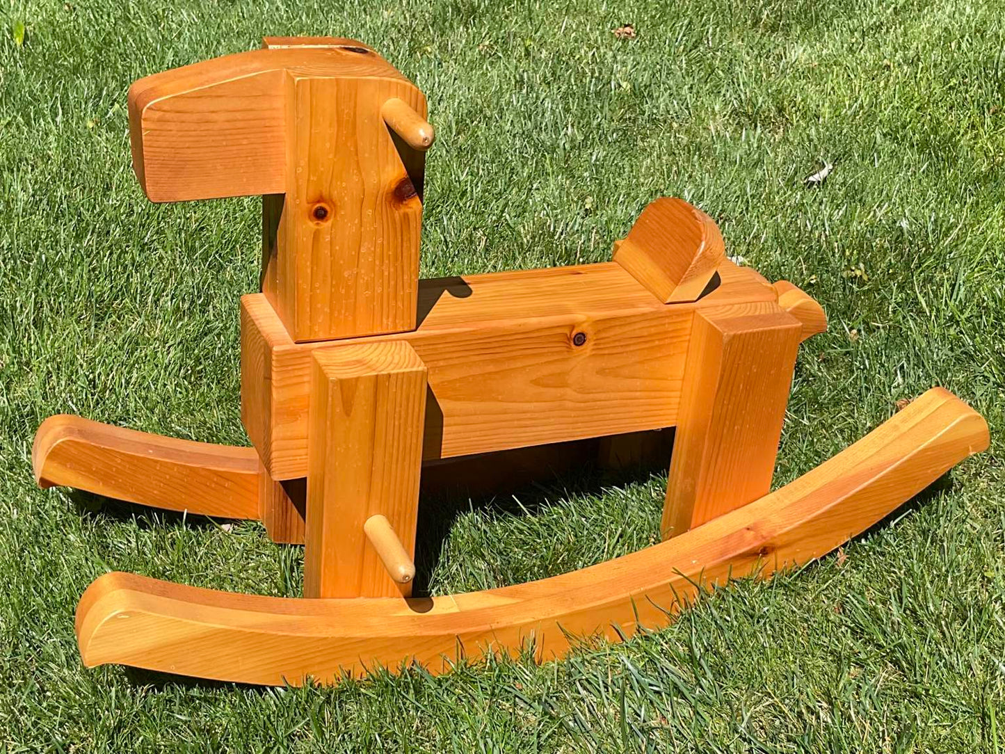 Hand Made Child’s Wooden Rocking Horse