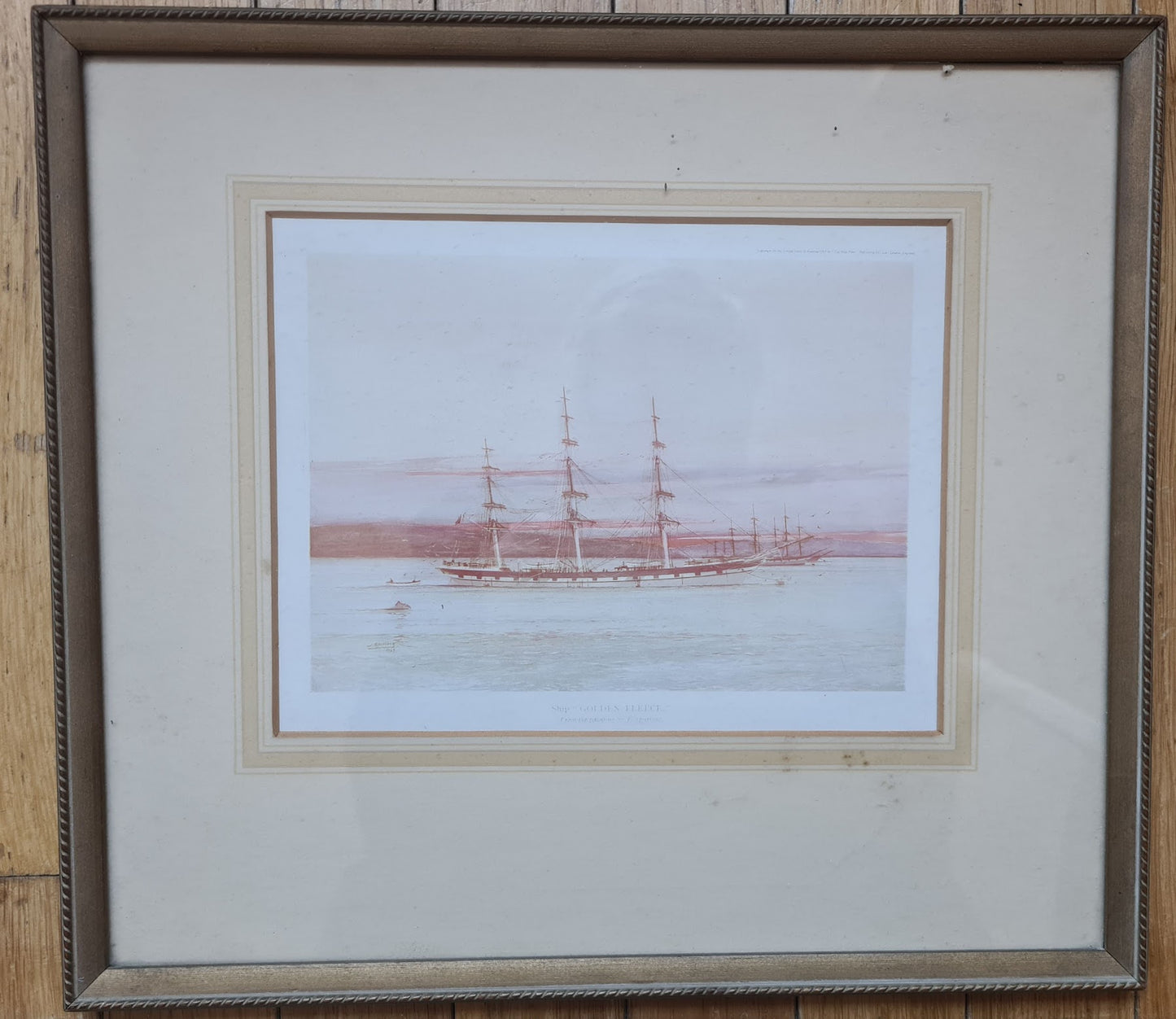 "Golden Fleece", print from Jack Spurling painting