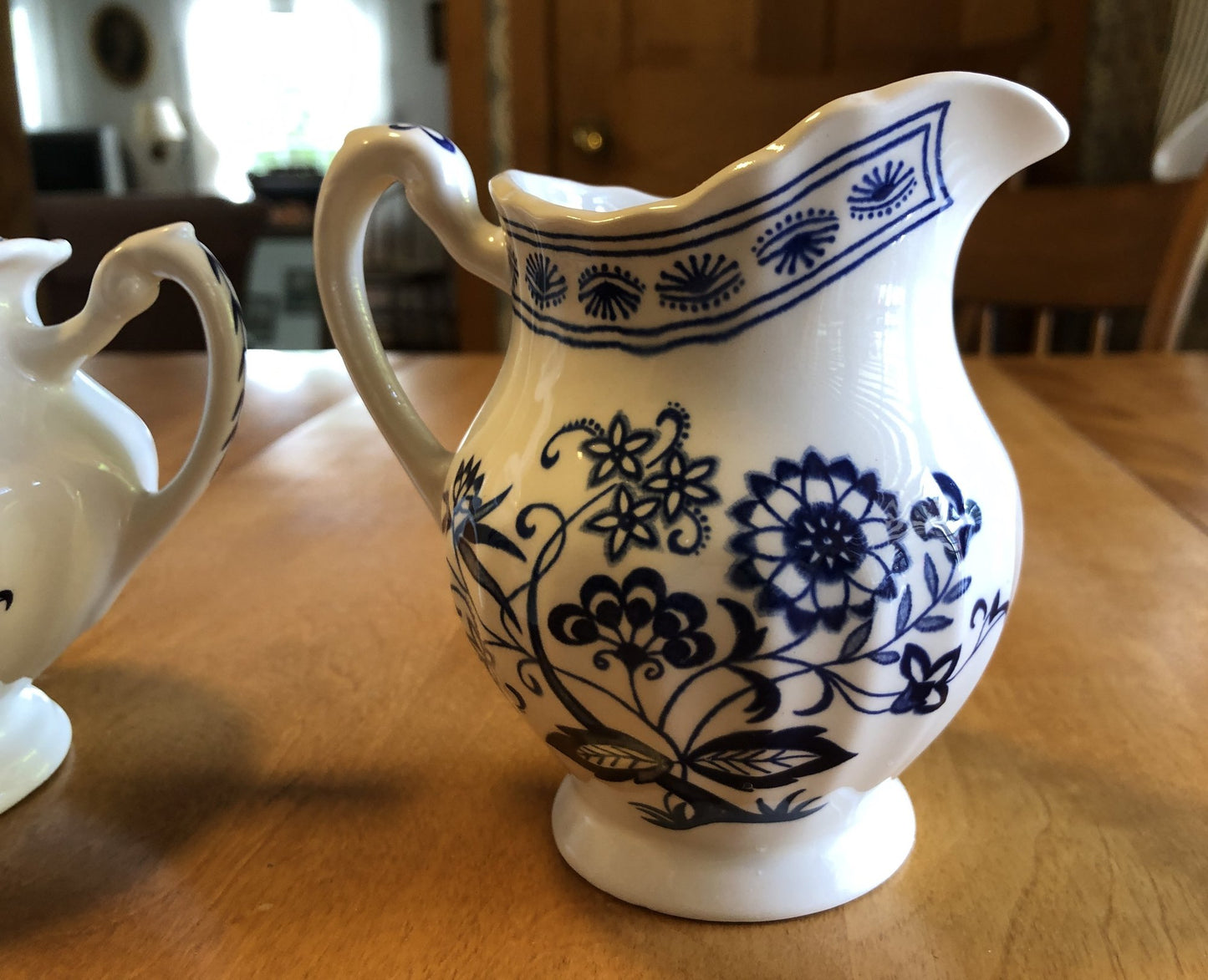 Vintage J & G Meakin England - Classic White Sugar & Creamer