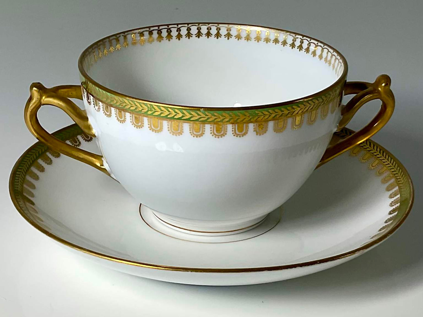 Vintage D & C France L Bernardaud & Cie Limoges Cups and Saucers - 11 Pieces