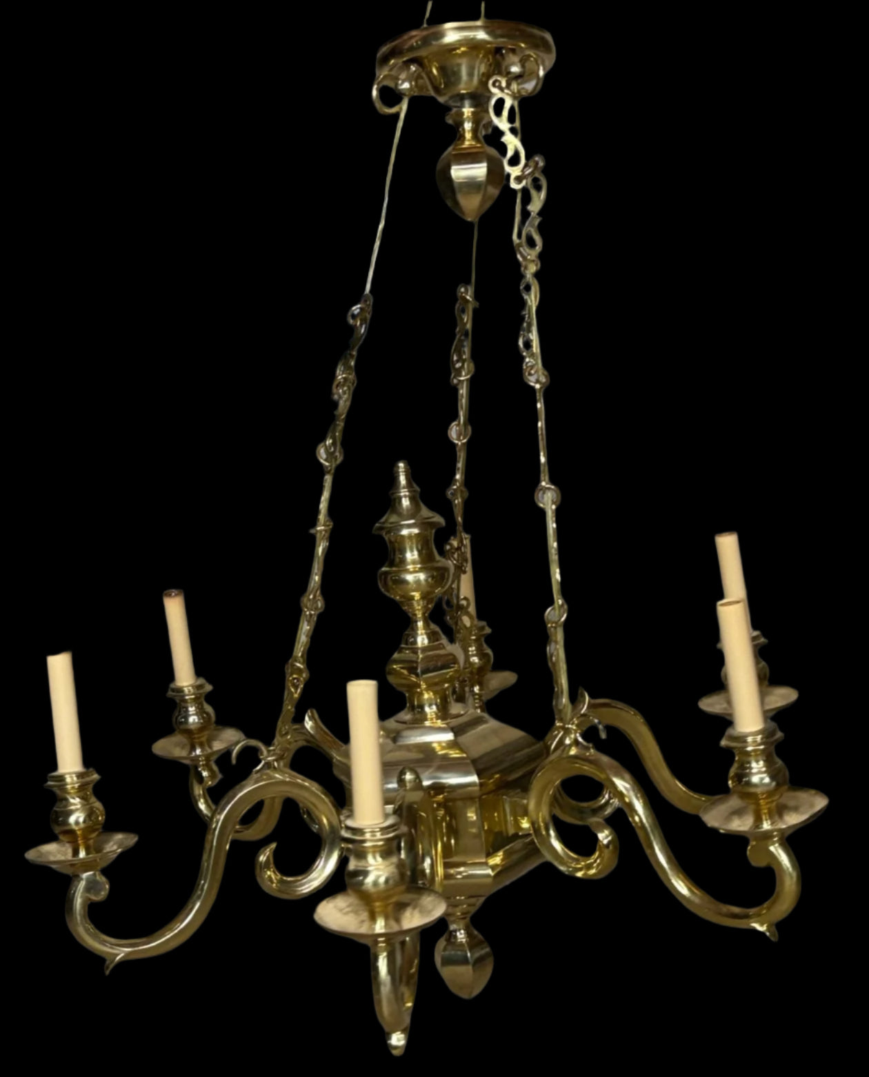 Beautiful and Elegant Brass Chandelier