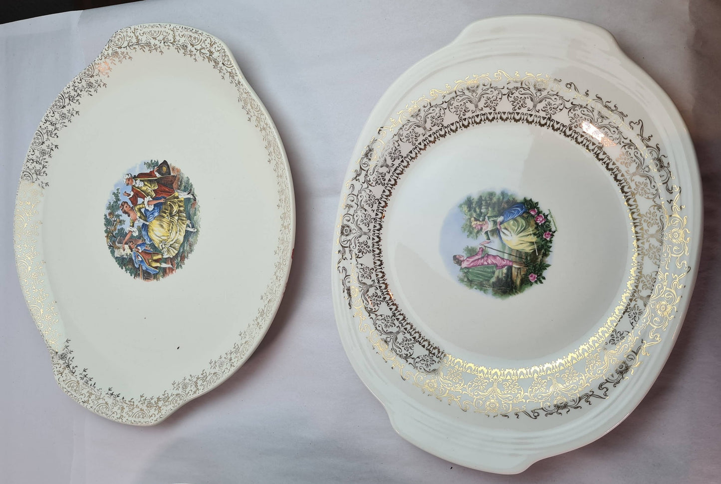 Assortment of Porcelain from AdamAntiques, Homer Laughlin, Triumph American Limoges, Lafayette China, Empire Ware