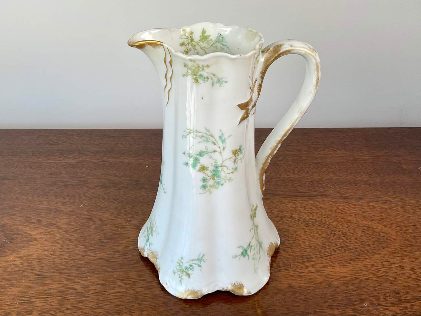 Limoges Haviland Floral Porcelain Pitcher