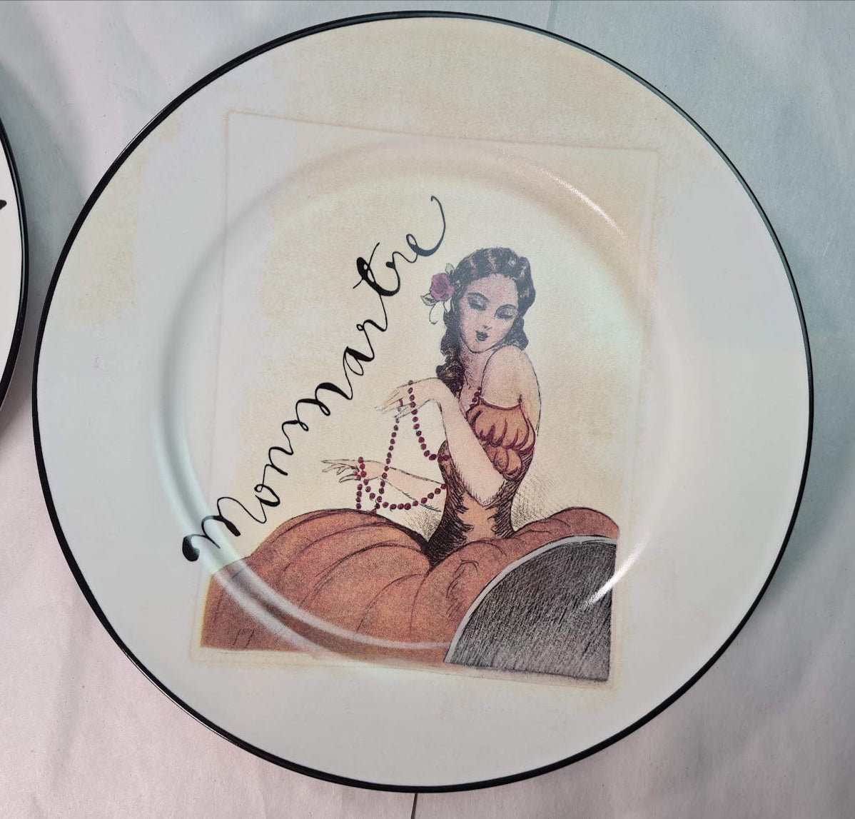 Rosanna 8" Paris Fashion Dessert Plates