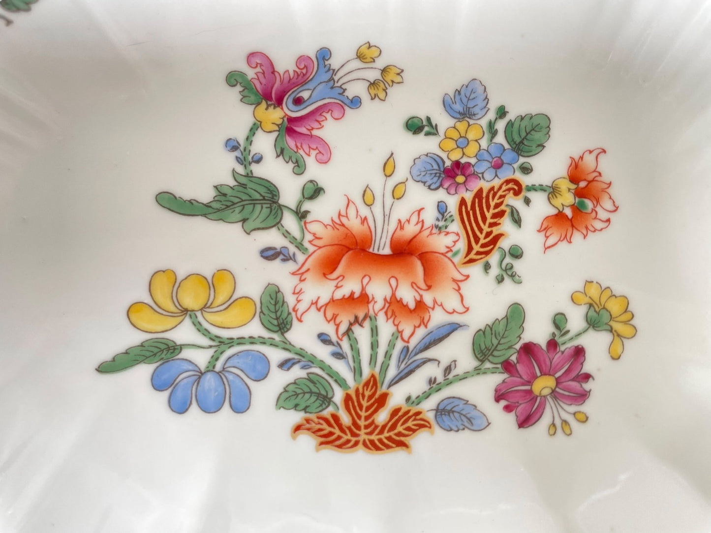 Vintage Richard Genori "Riviera" Porcelain Oval Bowl