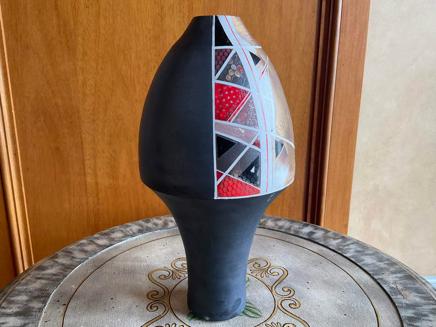 Vintage Doug Irish-Hosler Porcelain Vase, c. 1985