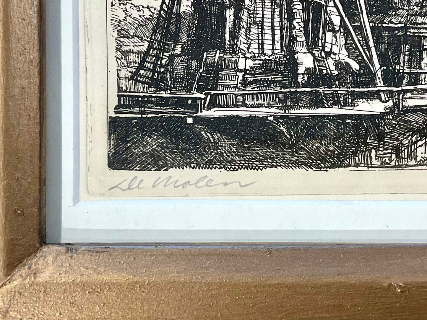 Rembrandt van Rijn (Dutch, Leiden 1606–1669 Amsterdam), The Windmill, Etching
