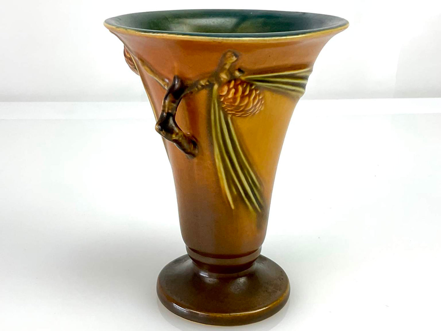 Rare Roseville Pottery Pine Cone Vase