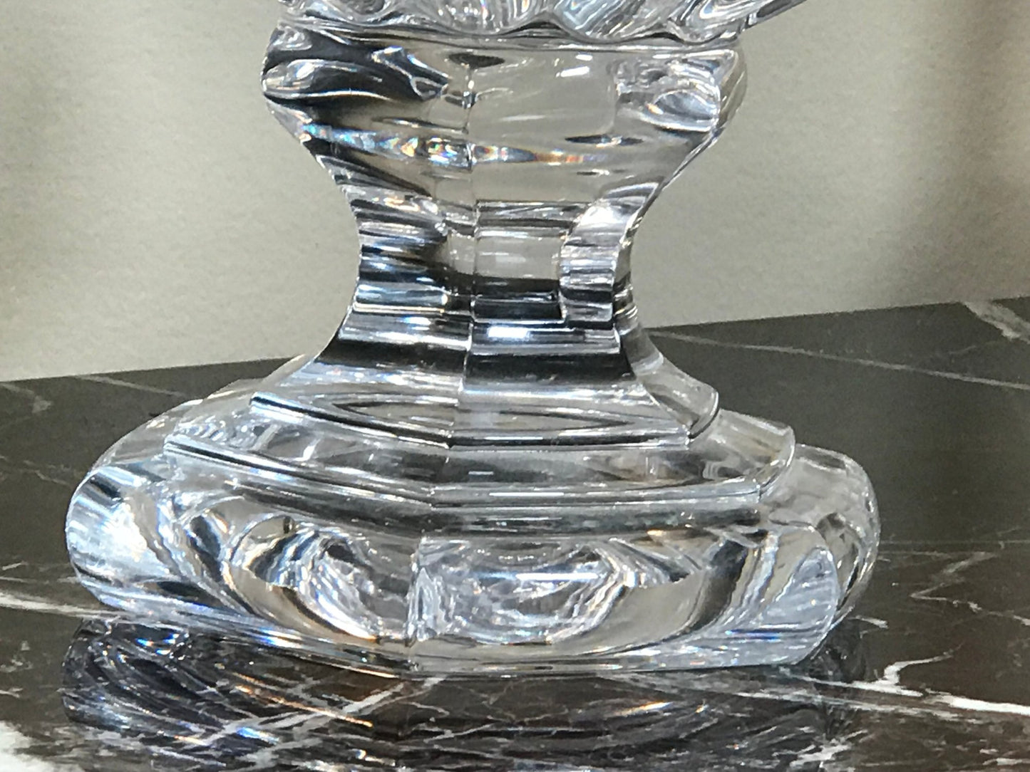 Incredible Antique French Crystal Urn