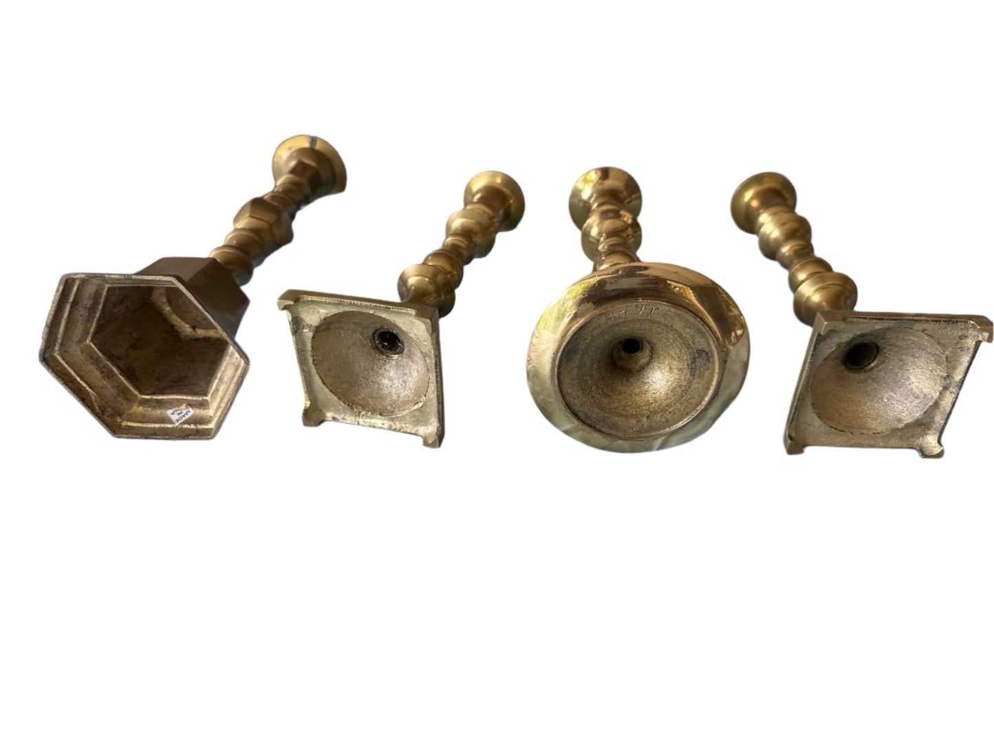 Brass Candlesticks 4 pcs