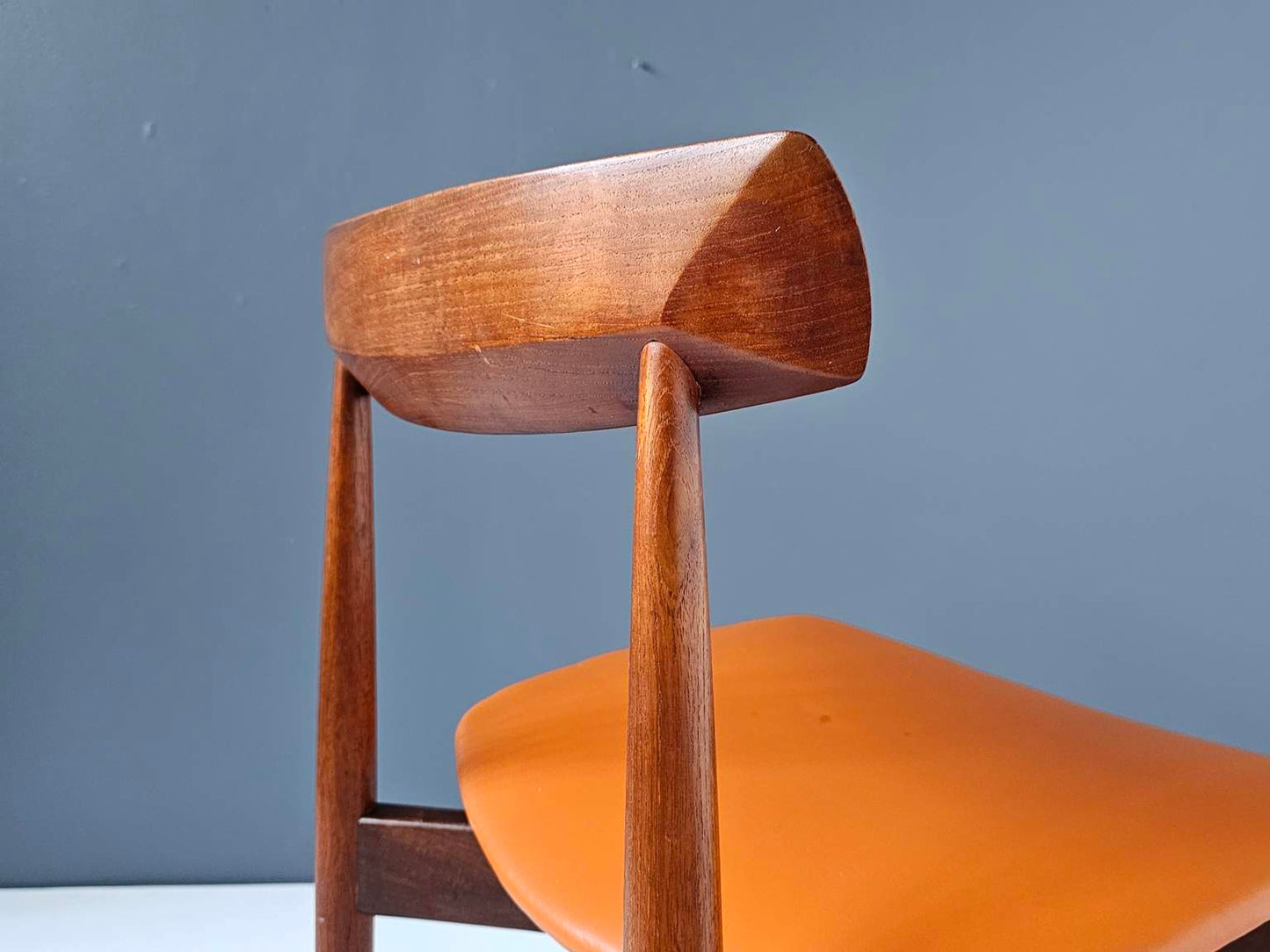 H W Klein for Bramin Denmark Solid Teak Side Chair