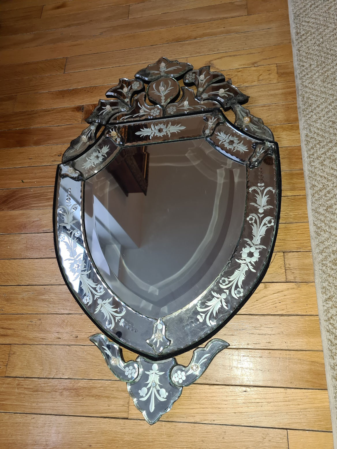 Fabulous Antique Venetian Mirror