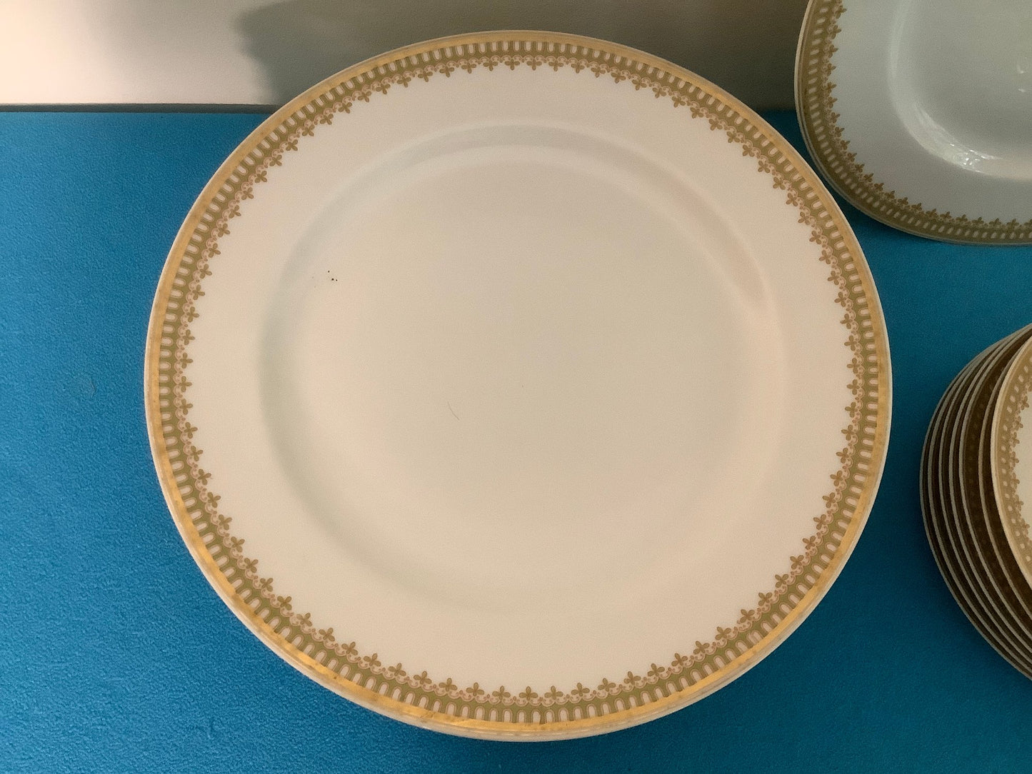 LIMOGES HAVILAND FRANCE PLATES, 6" & 10", set of 7 each