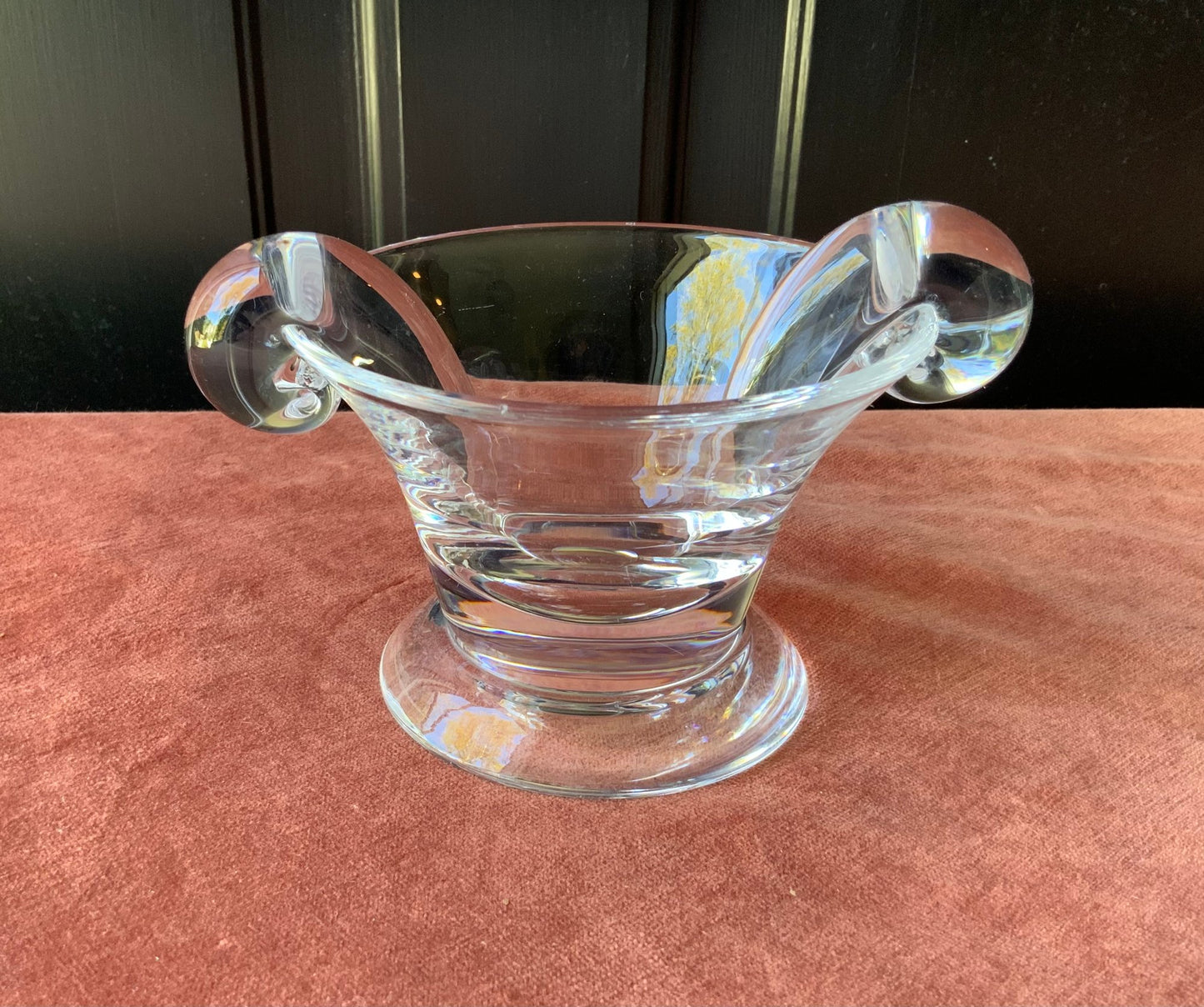 Steuben Glass Crystal Bowl
