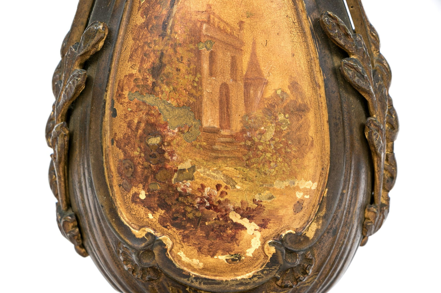 A pair of beautiful and elegant gilt bronze Ormolu candlestick holders c.1800, French