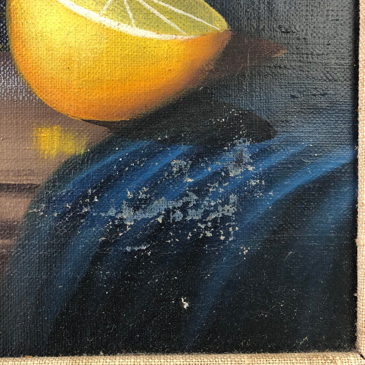 Still Life Oil On Canvas Painting, Signed Kalman (Hungarian)