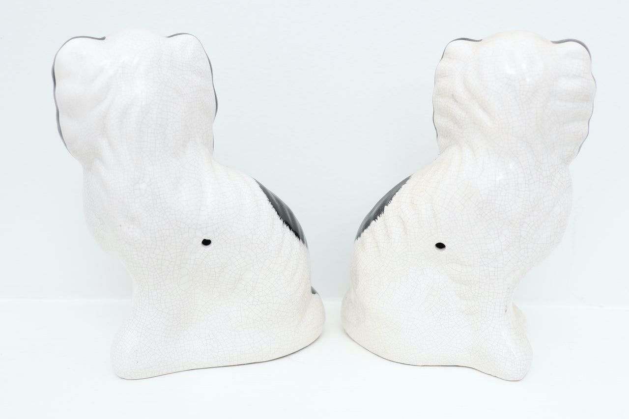 Pair Of English Porcelain Staffordshire Figurines