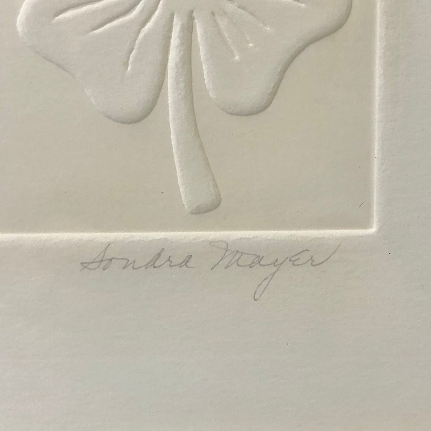 Intaglio Etching by Sondra Mayer (American, 1933-2021)