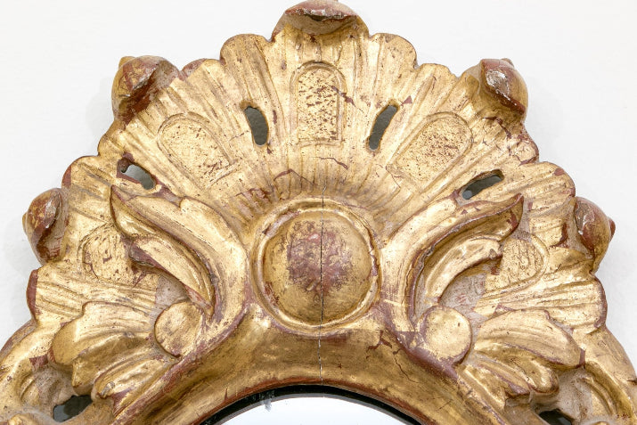Ornate Rococo Style Gilt Finished Mirror