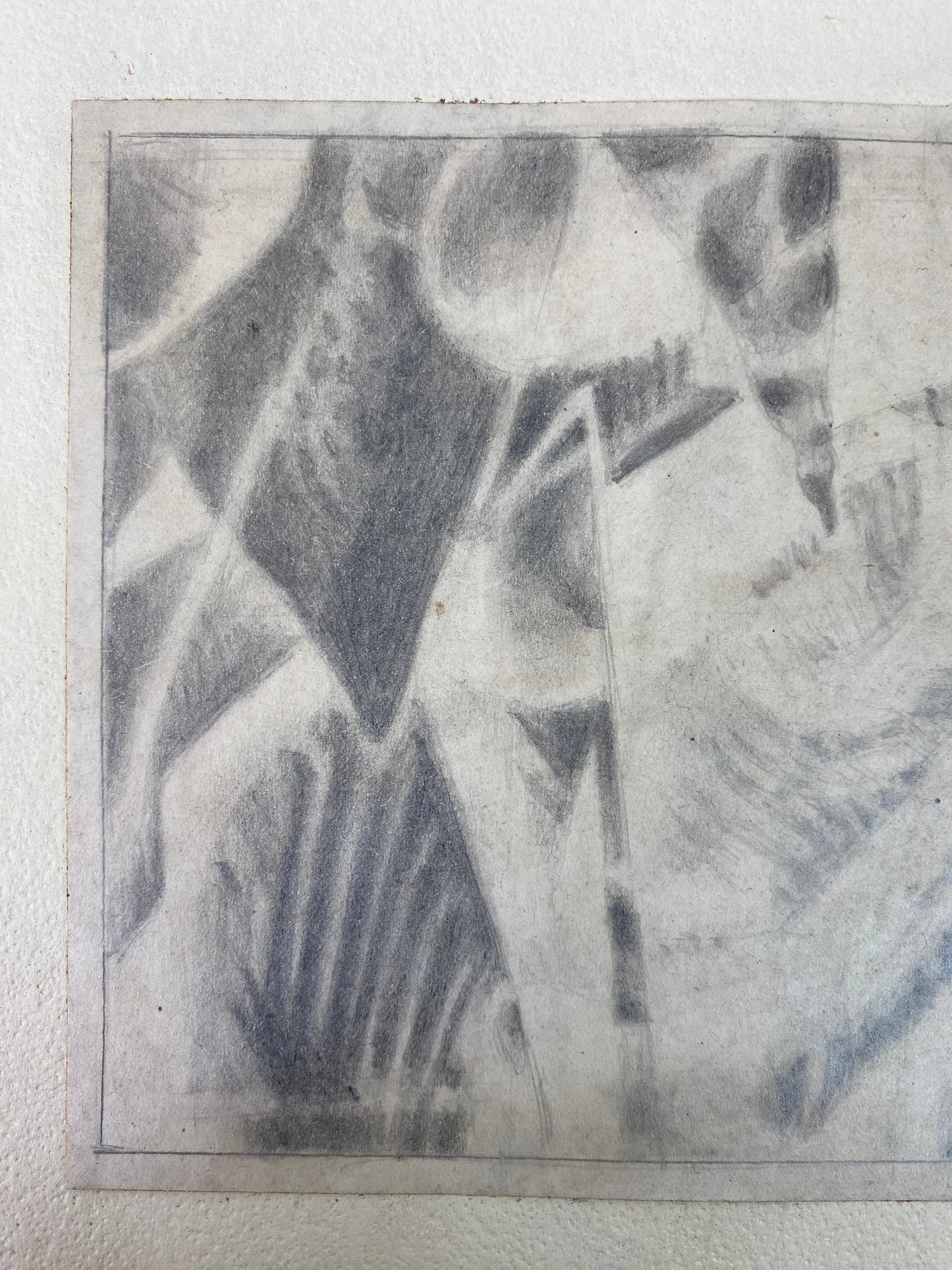 Alton S Tobey - Abstract Geometric Pencil Drawing