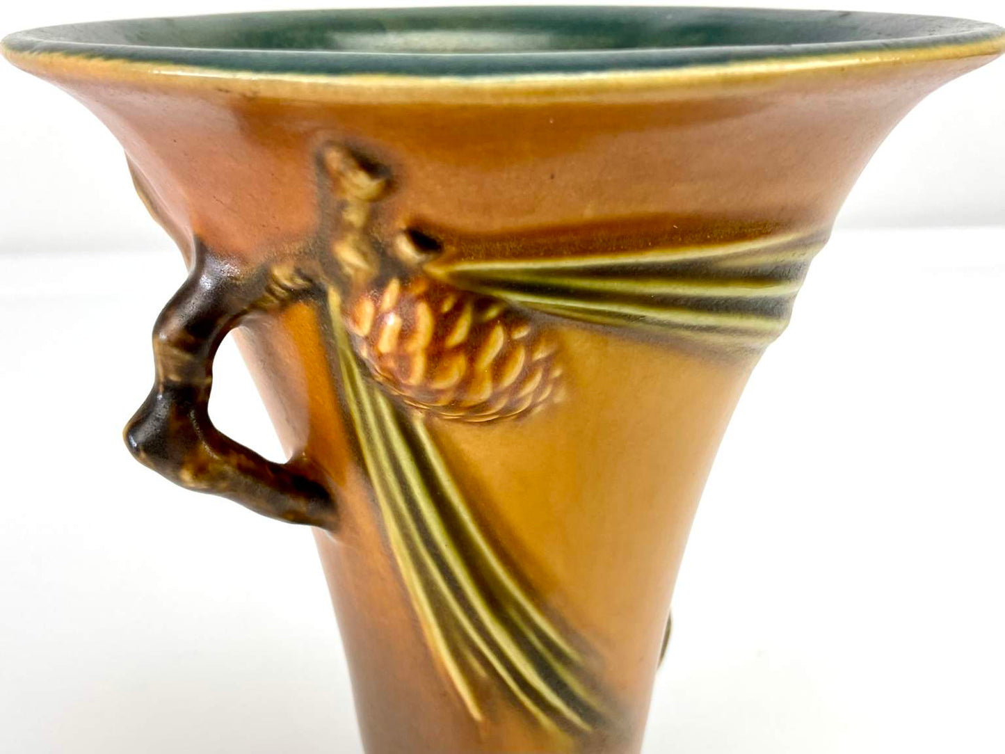 Rare Roseville Pottery Pine Cone Vase
