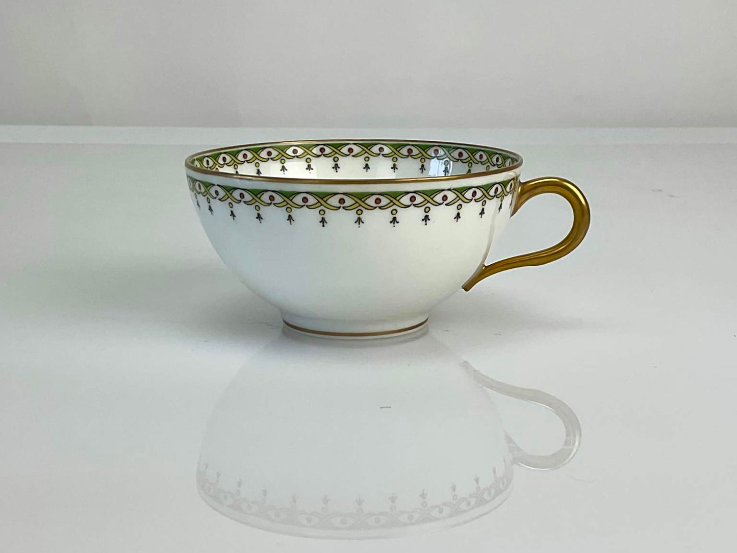 Vintage Old Abbey Limoges Cups & Saucers - 18 Pieces