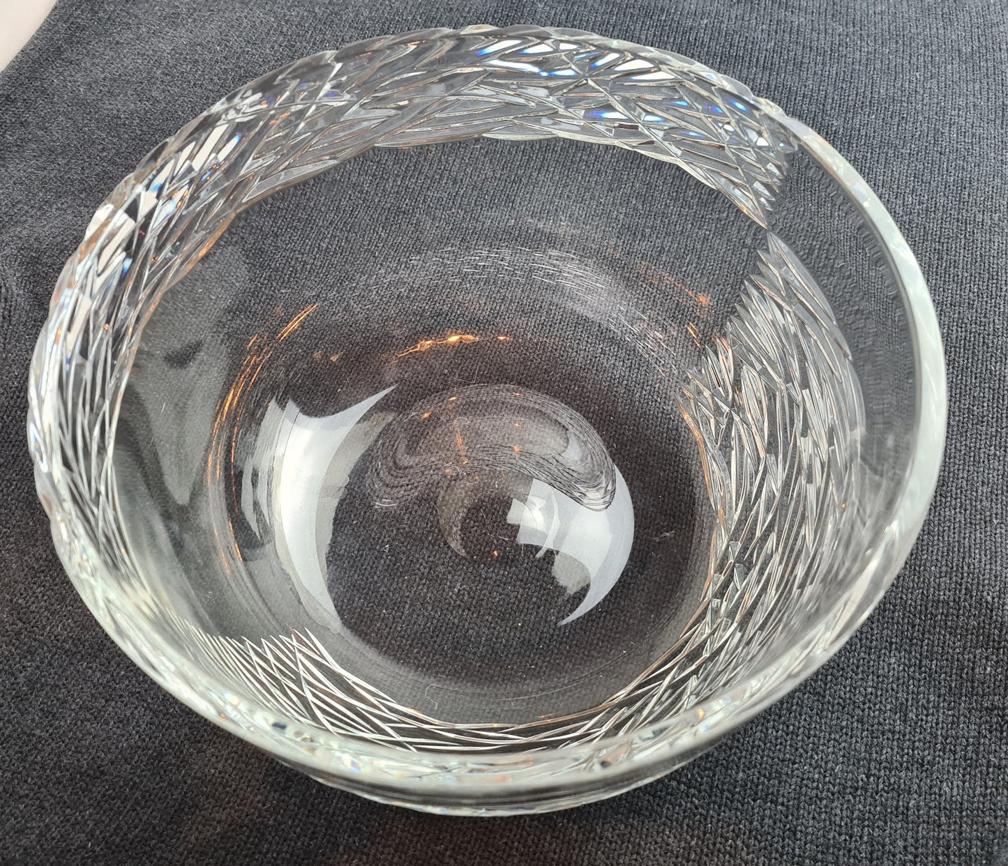 Vintage Sasaki Crystal Bowl for Mikasa